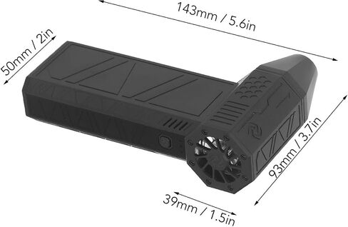 Yoidesu Dry Blower, 130000RPM Super Powerful Electric Air Duster Blower, Brushless Motor Portable Hand Held Mini Fan Turbo Violent Fan Air Blower for Car Computer in Saudi Arabia