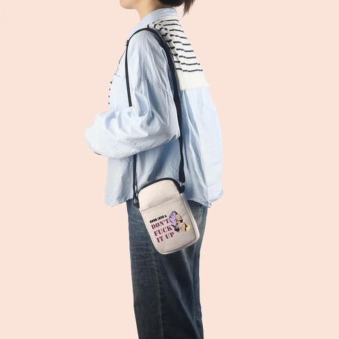 حقيبة RP Fan GiftDrag Race لمستحضرات التجميل حظًا سعيدًا ولا تفسدها، حقيبة مكياج بسحاب لمحبي Drag Queen (الحظ ولا تفعل) in Kuwait