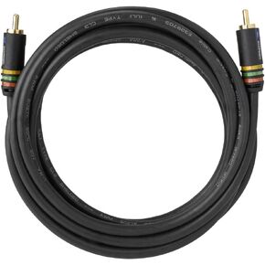 Universal Single RCA-Style Cable, 3 Meters