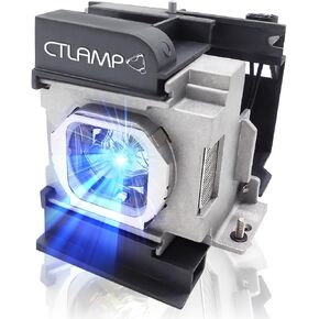 Original ET-LAA410 OEM Replacement Projector Lamp Bulb with Housing Compatible with PANASONIC PT-AT6000 PT-AT6000E PT-AE8000 PT-AE8000U PT-AE8000EZ