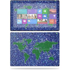 MightySkins Skin Compatible with Microsoft Surface Pro (2017) 12.3" - Lightning Storm | Protective, Durable, and Unique Vinyl wrap Cover | Easy to Apply, Remove, and Change Styles | Made in The USA