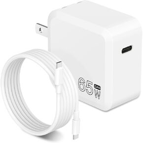 USB C Charger, 65W USB C Charger Block, 【GaN II 】 Foldable Fast Charger, USB C Wall Charger, Gan Charger, USB Type C Charger for iPhone 15/15 Pro/Pro Max/iPad Pro AirPods/Samsung & More