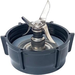 Replacement Parts 4961 Blender 4-Point Blade with 4902 Bottom Cap and Rubber Gasket, Compatible with Oster and Osterizer Blenders