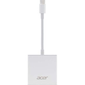 Acer USB Type-C 2-in-1 Adapter Model NP.CAB1A.021