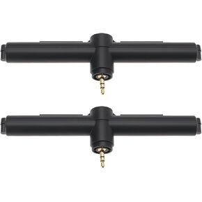 2pcs T-Shaped Antennas Medium Wave Antenna MW Antenna Radio Antenna Receiver with 3.5mm Connector Compatible with HRD-C919 Black