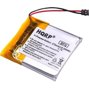 HQRP SNN5951A WX30 Battery Replacement Compatible with Motorola Moto 360 1st Gen 2014 Smartwatch