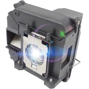 A+ Quality V13H010L60 / ELP60 Replacement Projector Lamp Bulb with Housing Compatible with Epson elplp60 EB-2020 EB-2060 EB-420 H384A H387A H387B H387C H447A BrightLink 425Wi PowerLite 420