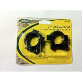 Weaver 49196 Hunting Scopes Rings