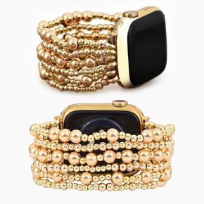 Cape Diablo Compatible With Apple Watch Band for Women - Handmade Gemstone Strap - 49mm 46mm 45mm 44mm 42mm 41mm 40mm 38mm Apple Faces Small - Fits 5.75-6.25 inch wrists, Large - Fits 6.5-7.0 inch wrists