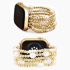 Cape Diablo Compatible With Apple Watch Band for Women - Handmade Gemstone Strap - 49mm 46mm 45mm 44mm 42mm 41mm 40mm 38mm Apple Faces Small - Fits 5.75-6.25 inch wrists, Large - Fits 6.5-7.0 inch wrists