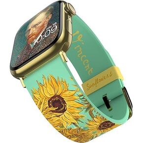 MobyFox Art Series Smartwatch Band Collection - Inspired by the Artist, Compatible with Every Size & Series of Apple Watch (watch not included) - Van Gogh Sunflowers