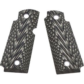 Custom G10 Grips for Kimber Micro Carry 380 ACP G10 Grips with Ambi, Aggressive OPS Starburst Texture 6 Color Options