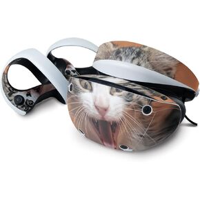 MightySkins Skin Compatible with Sony Playstation VR2 - LOL Cat | Protective, Durable, and Unique Vinyl Decal wrap Cover | Easy to Apply & Change Styles | Made in The USA