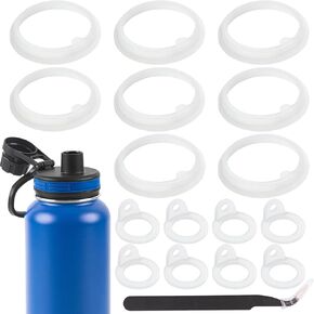 Water Bottle Lid Replacement for Thermoflask 24/32/40/64o, Thermoflask Lid Replacement, Water Bottle Gasket Replacement,Compatible with Thermoflask Spout Lid