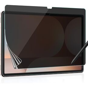 [2 Pack] for Samsung Galaxy Tab S10 Ultra Privacy Screen Protector, Anti-Spy 9H Hardness Flexble Screen Protector Case Friendly