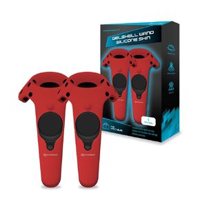Hyperkin GelShell Controller Silicone Skin for HTC Vive Pro/ HTC Vive (Red) (2-Pack)