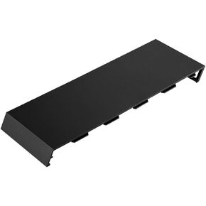 PS4 HDD Shell Skin Case Cover Replacement, Raceplate Replacement for PS4 Console, , Protective, and Stylish (Black)