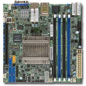 Supermicro X10SDV-8C-TLN4F Server Motherboard - Intel Chipset - Socket BGA-1667 - Intel Xeon D-1520-128 GB DDR4 SDRAM Maximum RAM - DIMM, UDIMM, RDIMM - 4 x Memory Slots - Gigabit Ethernet - 2 x USB