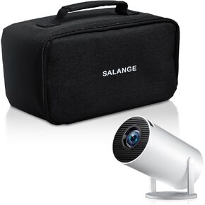 Projector Carrying Case for HY320 HY300, Salange Projector Bag with Accessories Storage Pockets, All-in-One Portable Travel Case Compatible with XuanPad ‎X3, Gaimoo GM200, Maypug P1, Magcubic HY300PRO