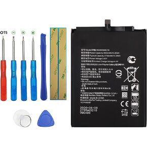 HB386590ECW 3650mAh Replacement Battery Compatible with Huawei Honor 8X JSN-L23 JSN-L11 JSN-L21 JSN-L22 with Tools