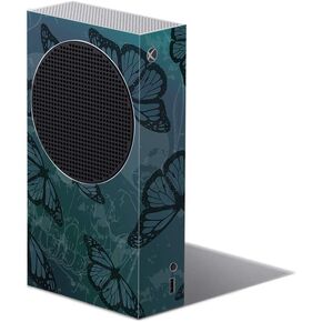 MightySkins Skin Compatible with Xbox Series S - Dark Butterfly | Protective, Durable, and Unique Vinyl Decal wrap Cover | Easy to Apply and Change Styles | Made in The USA