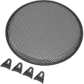12 Inch Speaker Grill Iron Subwoofer Speaker Circle Cover Audio Mesh Protector Guard for Car RV