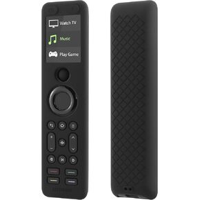 LEFXMOPHY Case for SofaBaton X1S Universal Remote Control Replacment Cover Silicone Protective Sleeve - Black