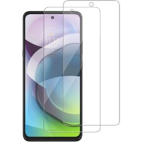 2 Pack for Motorola (One 5G Ace) / One 5G UW Ace Screen Protector, Tempered-Glass, Micro-curved Edges, Case Friendly, Bubble Free, HD Clear, Easy Installation