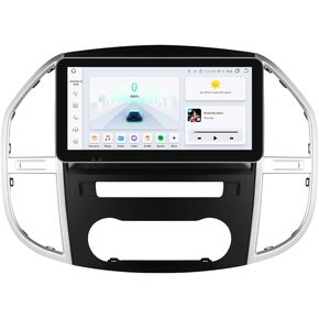 hizpo Android 12 Car Radio Stereo for Mercedes Benz Vito W447 2014-2021, 4+32GB GPS Navigation 10.33 inch Touchscreen with Carplay Bluetooth SWC WiFi RDS DSP USB