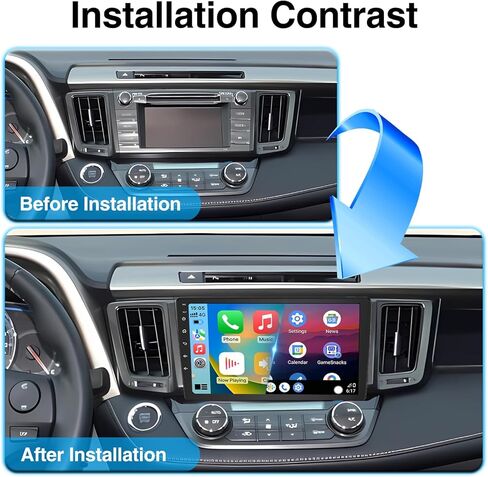 10 بوصة Android 13 Double Din Car Stereo Radio و Car Head وحدة تعمل باللمس تدعم الشاشة اللاسلكية Carplay و Android Auto/GPS Camerigation/SWC/Backup Camera/Bluetooth FM in Kuwait