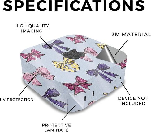 Skin Compatible with Apple Mac Mini M4 (2024) - Ice Cream Cone - Premium 3M Vinyl Protective Wrap Decal Cover - Easy to Apply | Crafted in The USA by MightySkins in Saudi Arabia