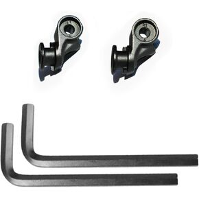 QC35 Metal Hinge Swivel - Replacement Parts for Bose QuietComfort 35, QC35, QC35II, QC45 and QC25 Headphones (Black)