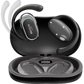 Beviliu Translation Earbuds Real Time K118, 144 Languages AI Translator Headphone APP, 3-in-1 Adjustable Translate Earphone Offline Translator for iOS Android Travel Business Learning, Black