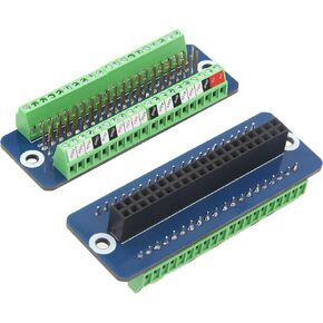 Geekworm G469 GPIO Terminal Block Breakout Board for Raspberry Pi 5/4B/3B+/3B/Zero 2W
