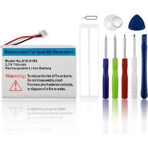 Replacement Battery 616-0206 Compatible with iPod Touch 4th with Tools