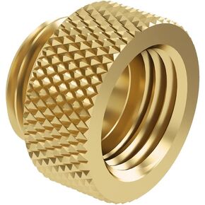Barrow G1/4" Male to Female Extender Fitting, 7.5mm, Gold