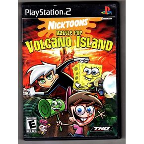 Nicktoons Battle for Volcano Island - PlayStation 2 (Renewed) [video game]