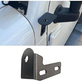 A Pillar CB Radio Antenna Mounting Bracket for Jeep Wrangler jk jku Unlimited 2007-2017 Front Driver Side