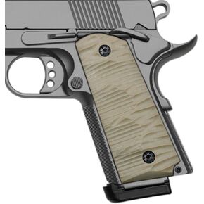 Cool Hand 1911 Grips, Finger Cut, Compact/Officer, G10