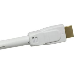 Tartan 24 AWG HDMI Cable with Ethernet, 45 Foot, White