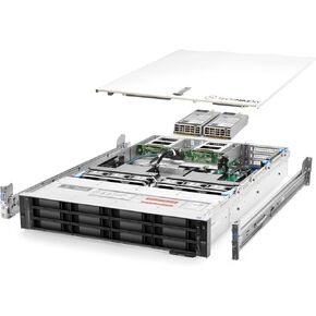 TechMikeNY Server 2X Platinum 8160 2.10Ghz 48-Core 768GB H730P Rails PowerEdge R740xd (Renewed)