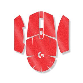 Glossy Glitter Mouse Skin Compatible with Logitech G305 Lightspeed - Cotton Candy - Premium 3M Vinyl Protective Wrap Decal Cover - Easy to Apply | Crafted in The USA by MightySkins