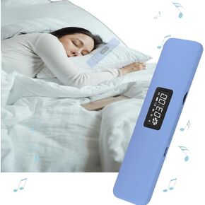 Under Pillow Speaker Bluetooth, Mini Bone Conduction Pillow Speaker, White
