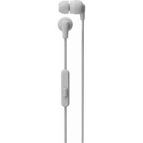 Skullcandy Ink'd Wired in-Ear Headphones with Microphone, Noise-Isolating Earbuds, 3.5mm AUX Connection, Lightweight Design, Call and Track Control – White
