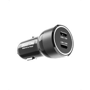 Gigastone USB C Car Charger 66W Fast Car Charger Adapter, PD3.0, Dual Port, Super Mini, Compatible with iPhone 15,14,13,12,11,X,SE,8, Galaxy S22,S21, Note, Google Pixel, LG, Motorola