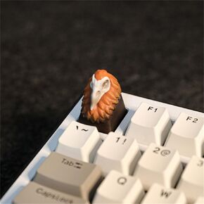 Keycaps,Resin Mechanical Keyboard Three-Dimensional Keycap,Anime Characters Personalized Replacement Keycaps for Gaming Keyboards