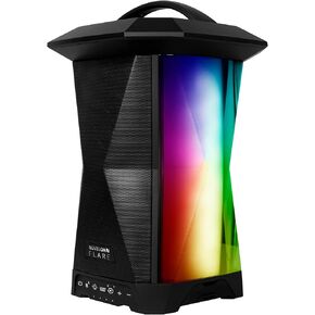 NF15A1-BTM Portable Bluetooth Speaker with lights, Nuvelon Flare Multi Sync wireless speaker with Ambient lighting and Rhythm light pulsing LED lights, Aux input, Bluetooth v4.2