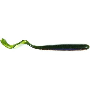 Roboworm Curly Tail #4/#6 3-Color Thick Body Salt Release Fishing Worm