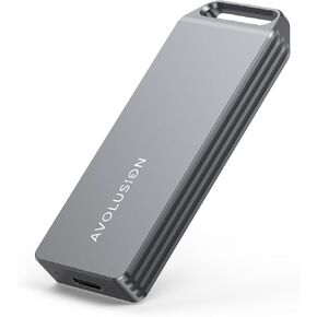 Avolusion S2 1TB Portable SSD - Up to 1000MB/s - PC and Mac - USB 3.2 USB-C External Solid State Drive - S2-SSD-T1, Durable Aluminum Built