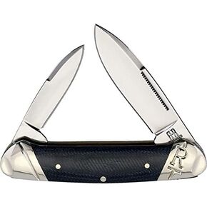 Rough Ryder Denim Canoe RR2184 Nickel,Silver